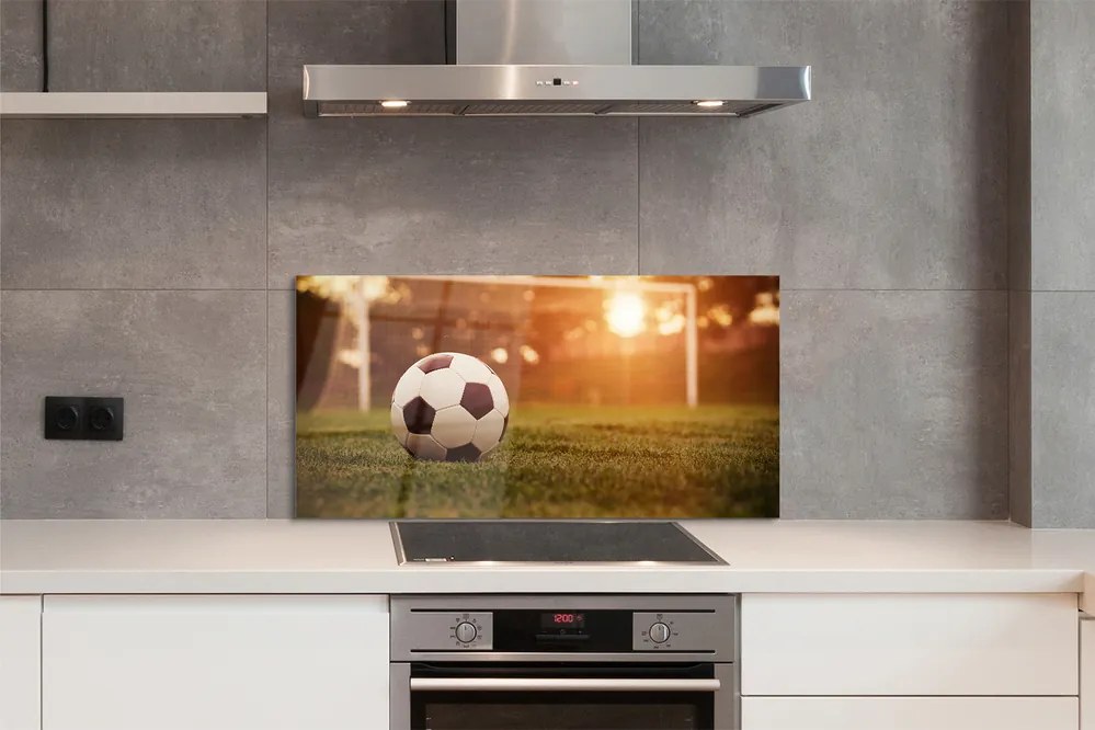 Szklany Panel Decydujący Strzał do Bramki