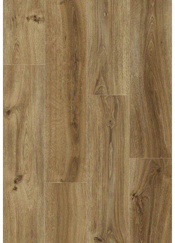 Mexen Amsterdam próbka paneli winylowych SPC 6,5 mm, podkład IXPE 1,5 mm, 4 V-Fuga, Dąb - F1042-S