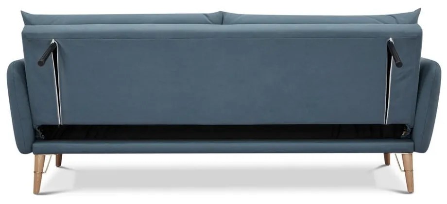 Niebieska rozkładana sofa Tomasucci Cigo, szer. 210 cm