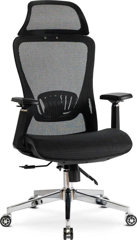 Fotel biurowy z podparciem lędźwiowym Litos