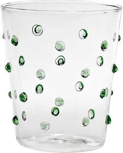 Szklanka imprezowa Zafferano 45 Cl, zielona, zestaw 6 szklanek