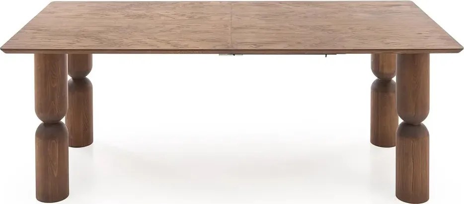 Brązowy nowoczesny stół rozkładany K5-P06