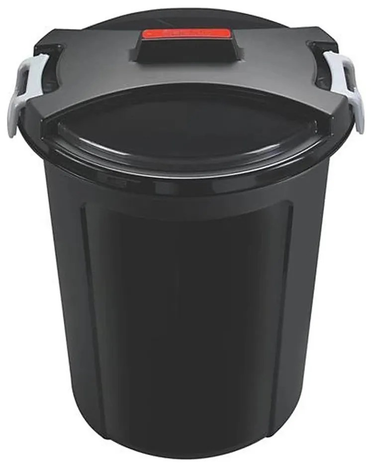 Kosz na śmieci HEIDRUN 46 l czarny