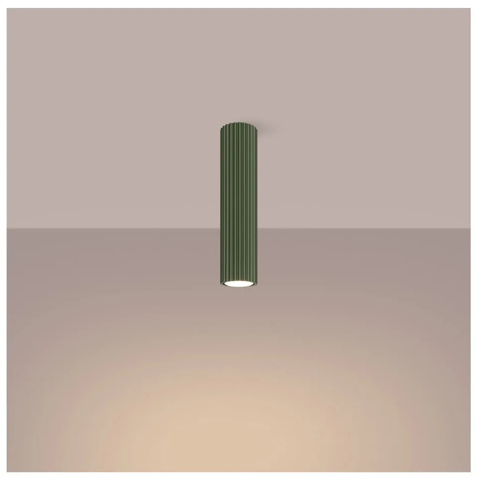 Zielona lampa punktowa Gleam – Sollux