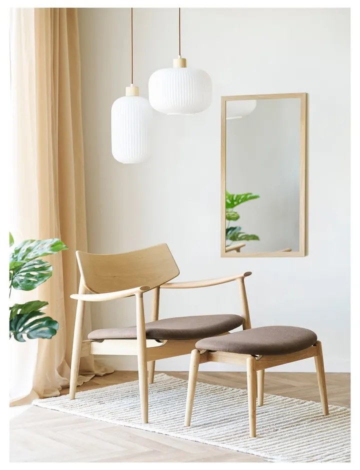 Brązowy fotel Olvera – House Nordic
