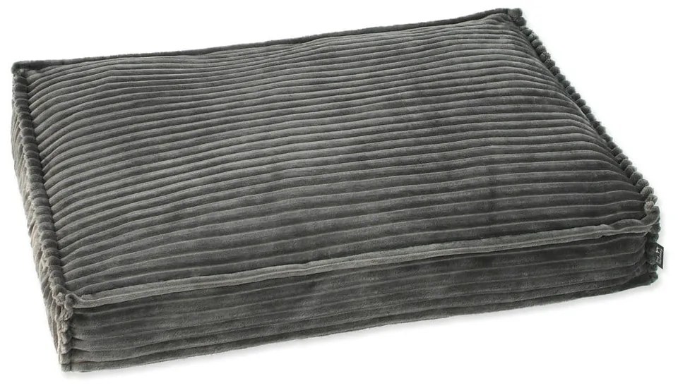 Ciemnoszary materac dla psów 120x80 cm Dog Fantasy Stripe – Plaček Pet Products