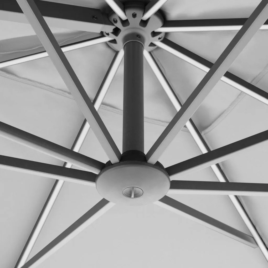 Doppler myZone LED światło szare