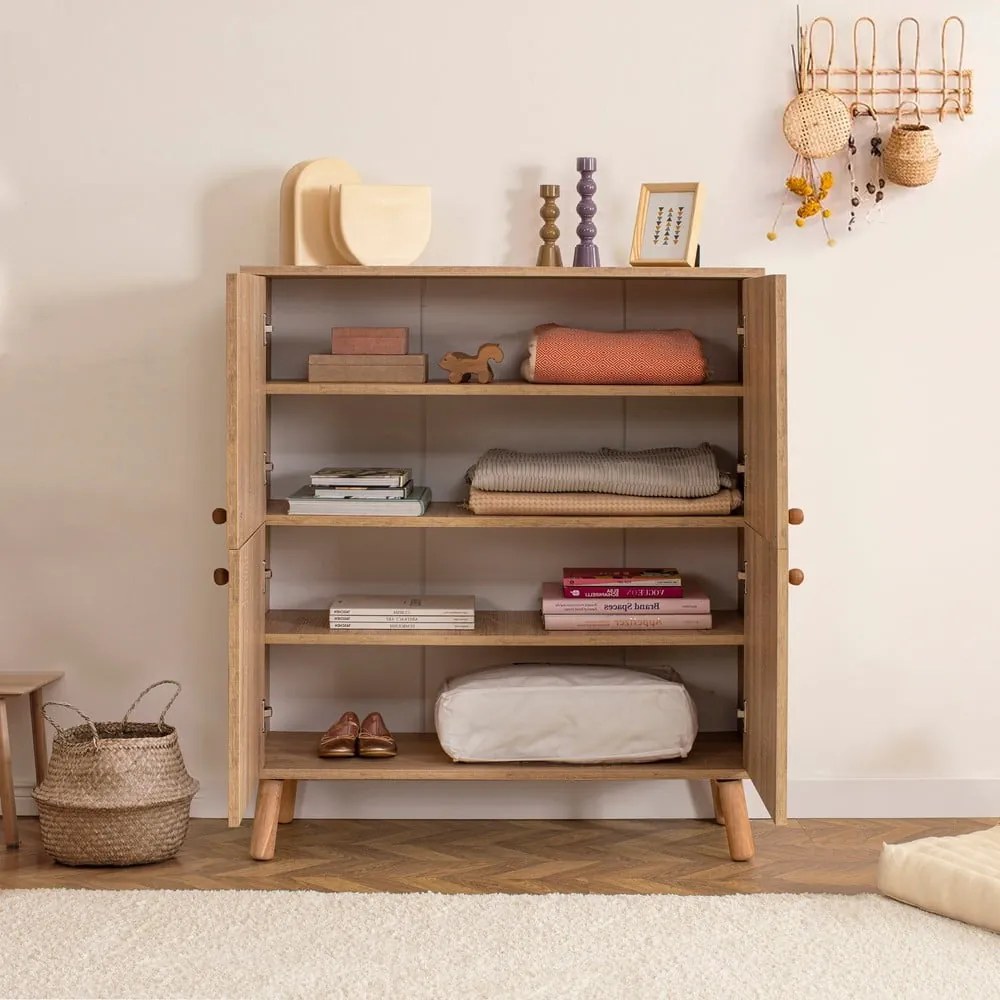 Szafka w dekorze dębu 95x111 cm Multilux – Kalune Design