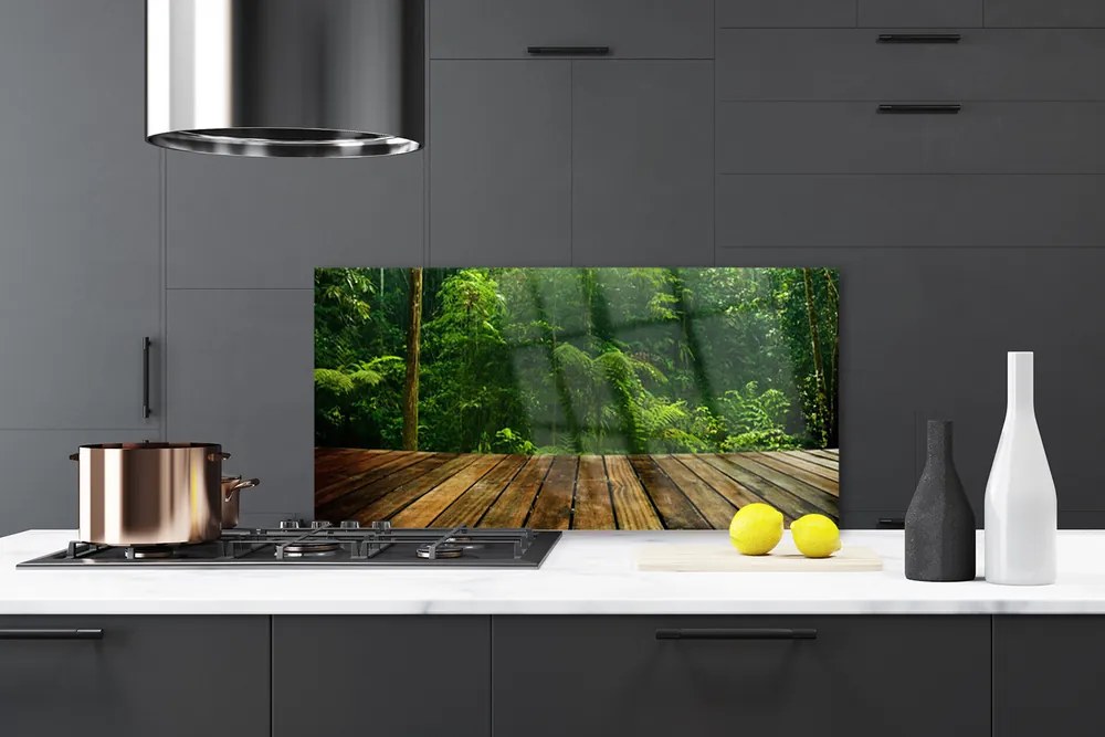 Panel Kuchenny Gęstwina Zielonego Lasu