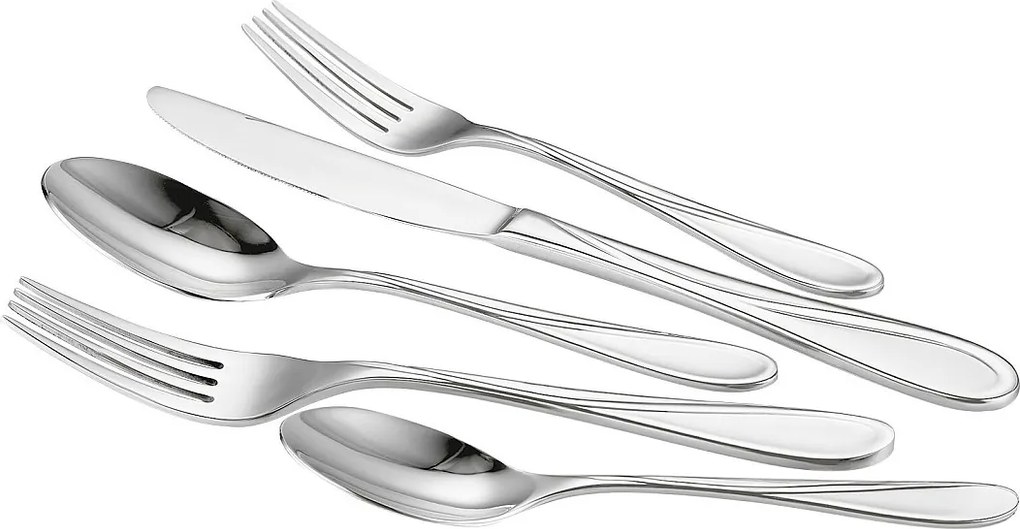 Zestaw Sztućców SucceBuy 65-Częściowy Zestaw Sztućców ze Stali Nierdzewnej, Serwis dla 12 Osób, Kuchnia.