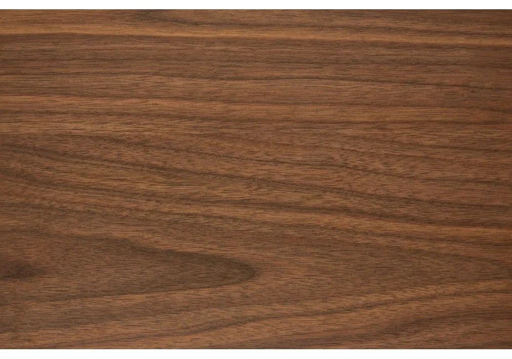 Okrągły rozkładany stół z dodatkowym blatem w dekorze orzecha ø 115 cm Montreux – Actona