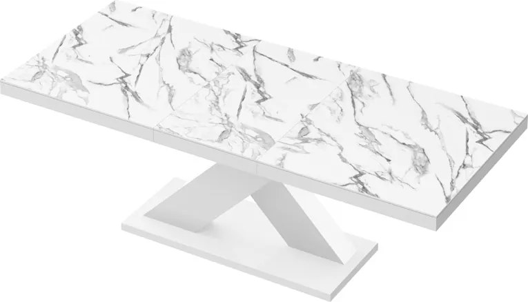 Marmurowy stół do jadalni w połysku Xenon