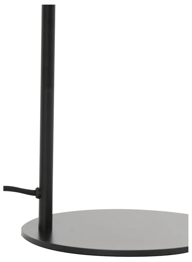 Czarna lampa stołowa (wysokość 50,5 cm) Rakel – Light &amp; Living