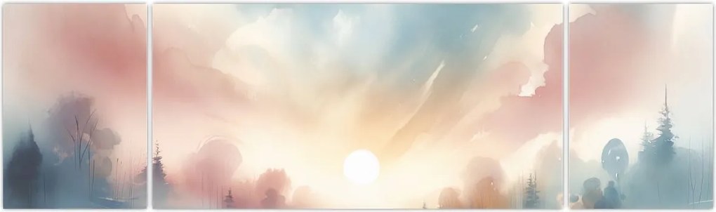 Obraz - Elegancki krajobraz (170x50 cm)