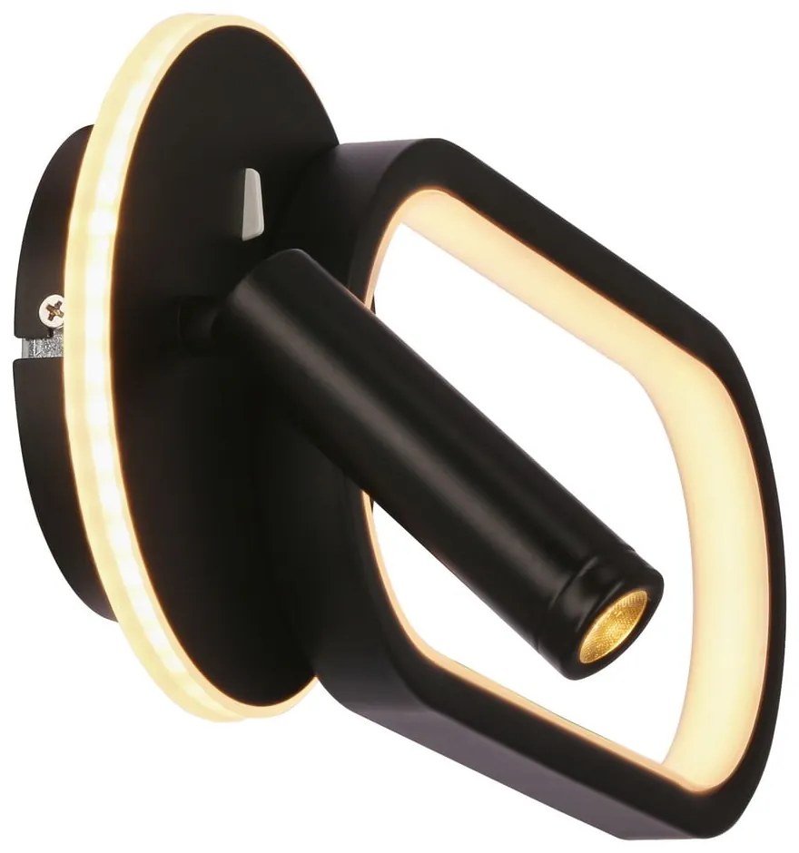 Czarny kinkiet LED Monet – Candellux Lighting