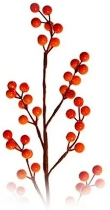 Gałązka z jagodami na 7 pędach, wys. 75 cm