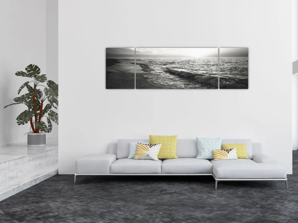 Obraz - Na brzegu morza (170x50 cm)