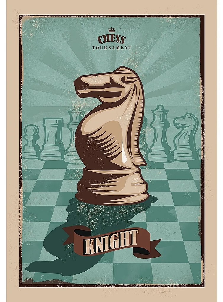 Obraz na płótnie Vintage Chess I