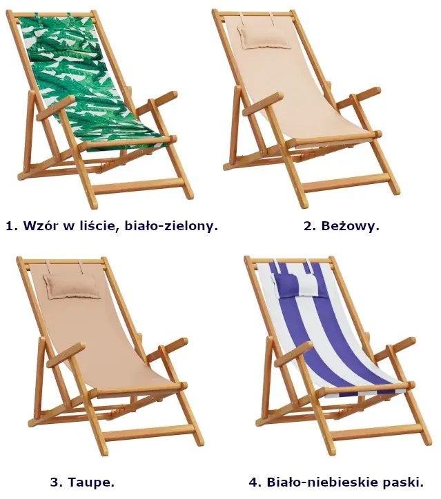 Leżak z miękką poduszką w kolorze taupe G4-M34