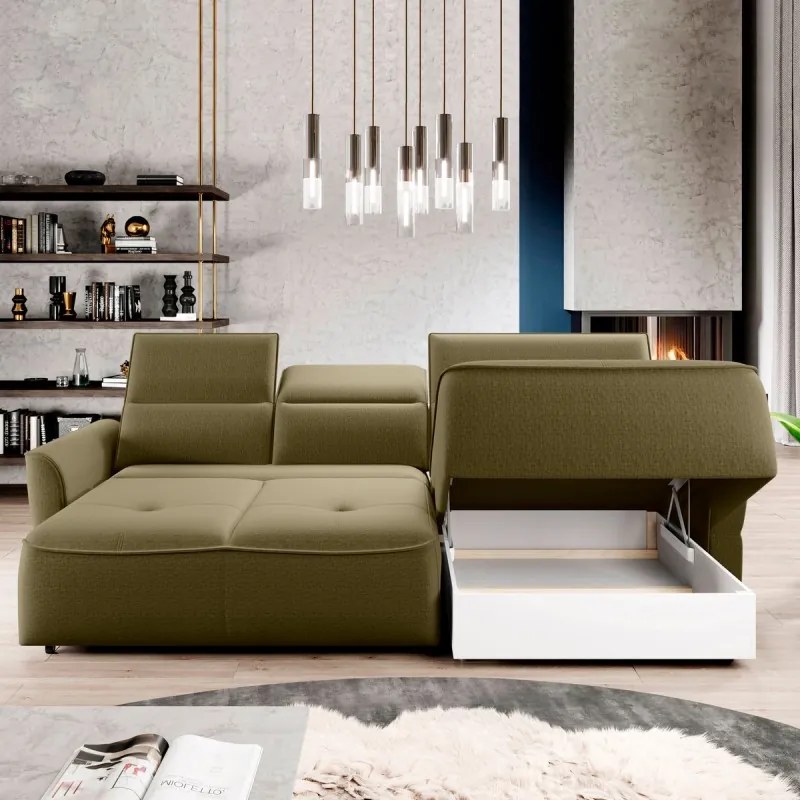 Narożnik MURILLO S Mini z elektryczną regulacją siedziska WERSAL