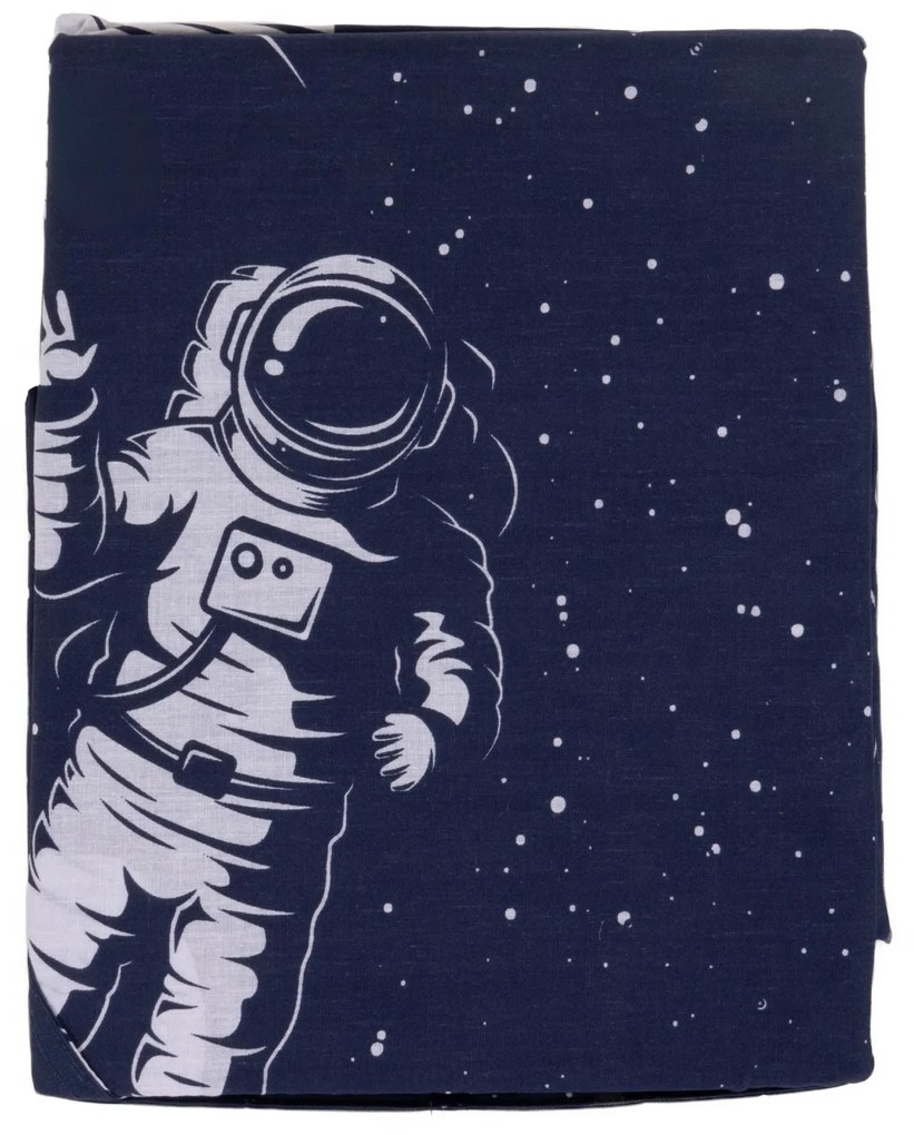 Pościel dla dzieci astronauta COSMIC 100% bawełna, 140 x 200 cm