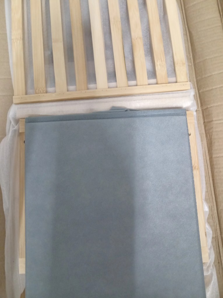 PROMOCJA Szary bambusowy kosz na pranie SOBIKON II. jakość