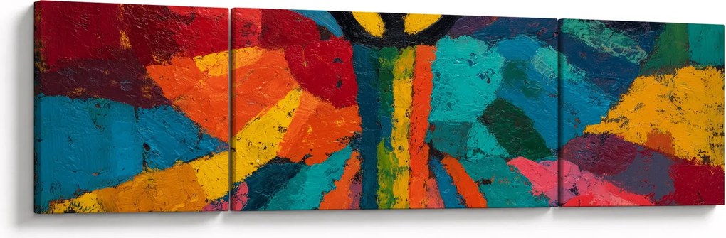 Obraz - Malowany anioł (170x50 cm)