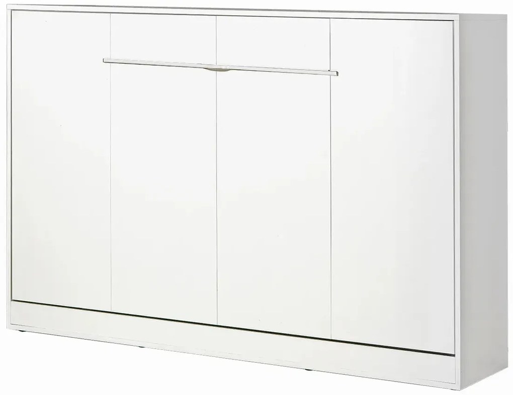 Poziomy biały półkotapczan 120x200 R4-C37