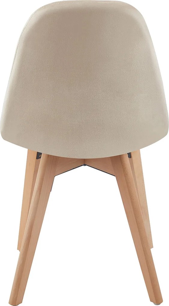 Zestaw 4 Krzese Kelen Aksamitne