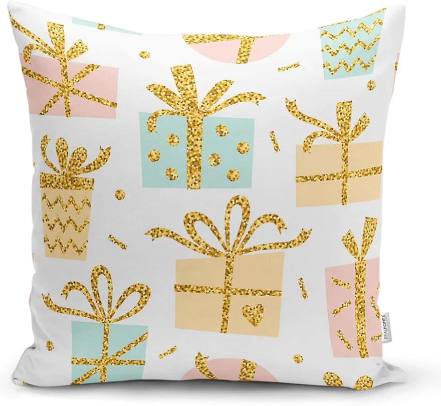 Tekstylna poszewka na poduszkę ze świątecznym motywem 43x43 cm – Mila Home