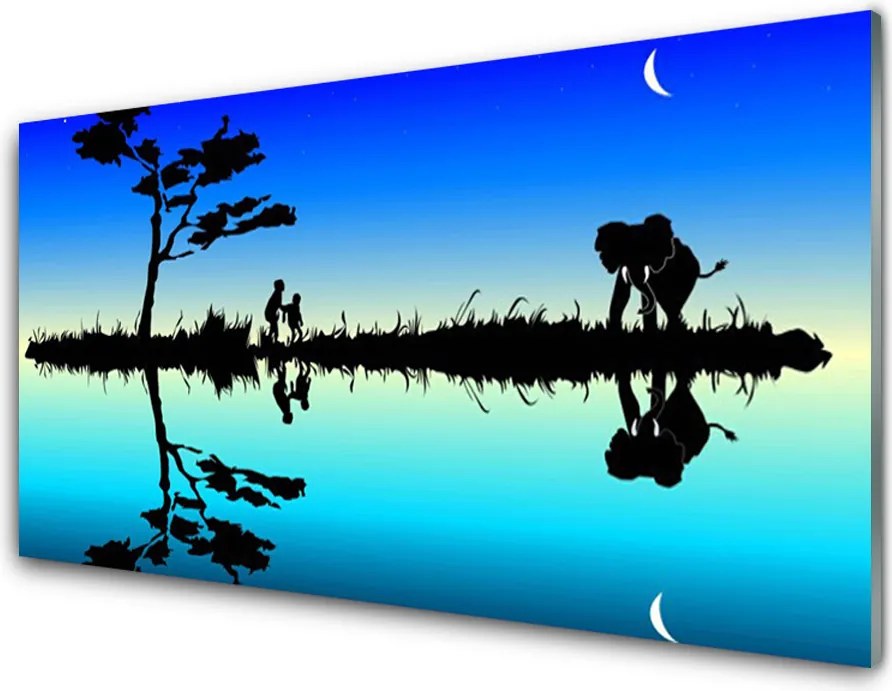 Panel Kuchenny Geometryczna Abstrakcja Form