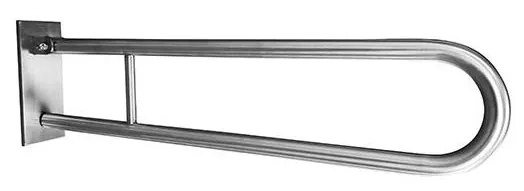 Uchwyt w kształcie litery U 10,3x25,3 cm stal nierdzewna/kolor srebrny