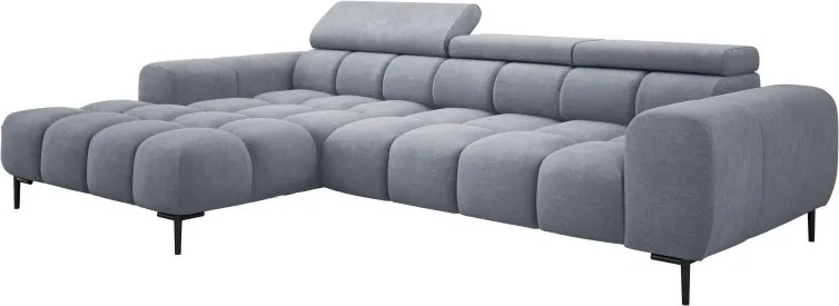 Narożnik PLAZA MINI wolnostojący Lewostronny w tkaninie CLOUD 82 WERSAL