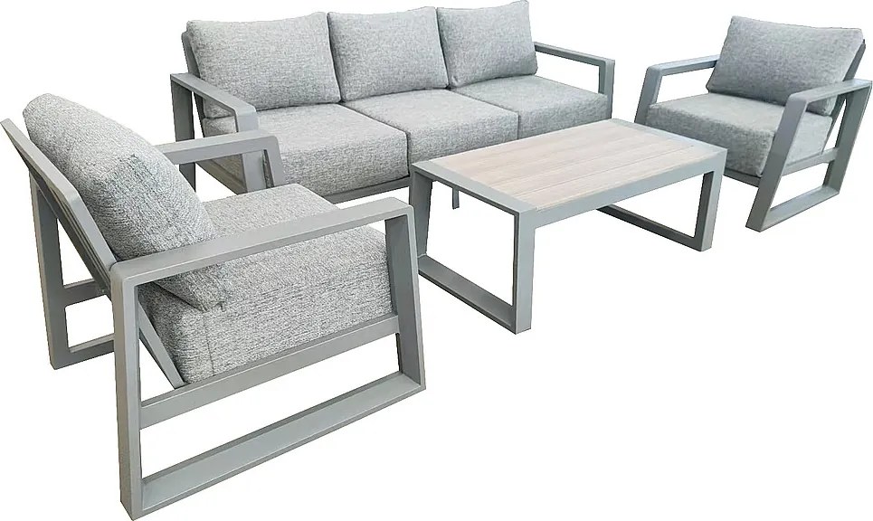 Luksusowy zestaw aluminiowy FLORIDA dla 5 osób