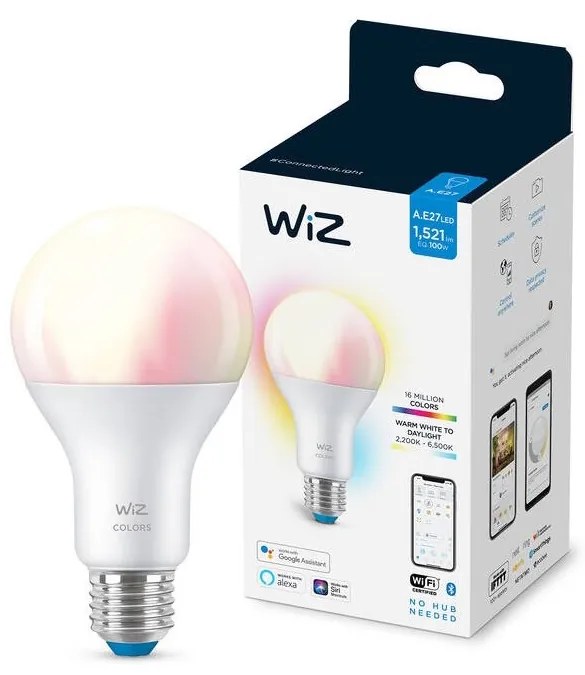 LED RGBW Ściemnialna żarówka A67 E27/13W/230V 2200-6500K CRI 90 Wi-Fi -WiZ