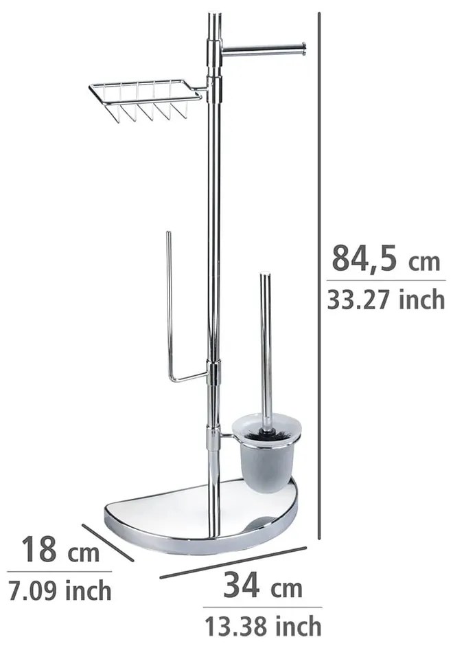 Zestaw łazienkowy Maximex Silver