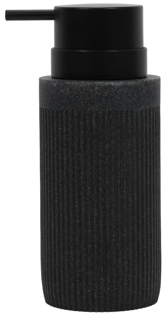 Dozownik do mydła w płynie ONYX, łupek, Ø 7 cm