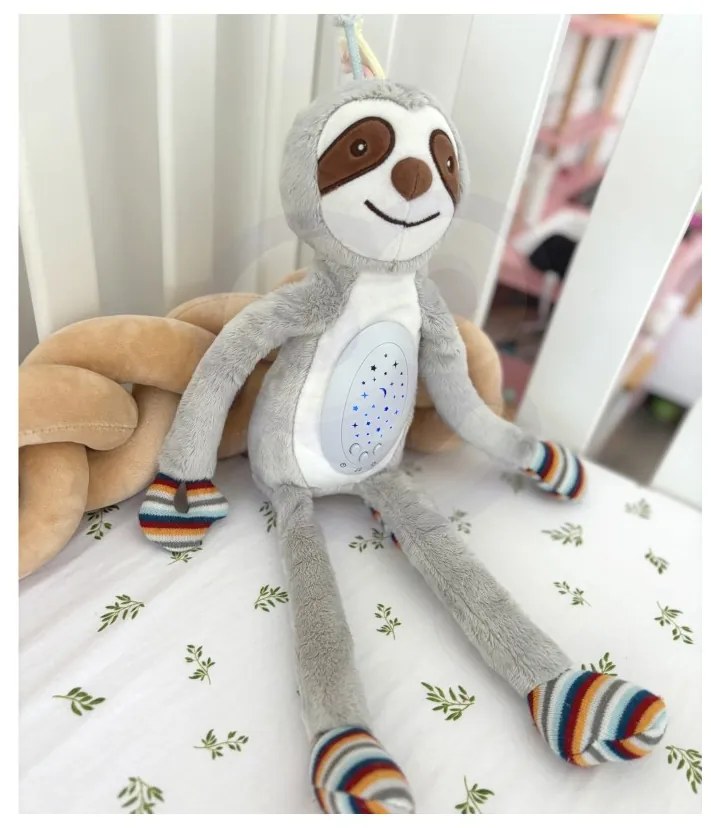 Woopie baby interaktywna przytulanka projektor 2w1 usypiacz leniwiec