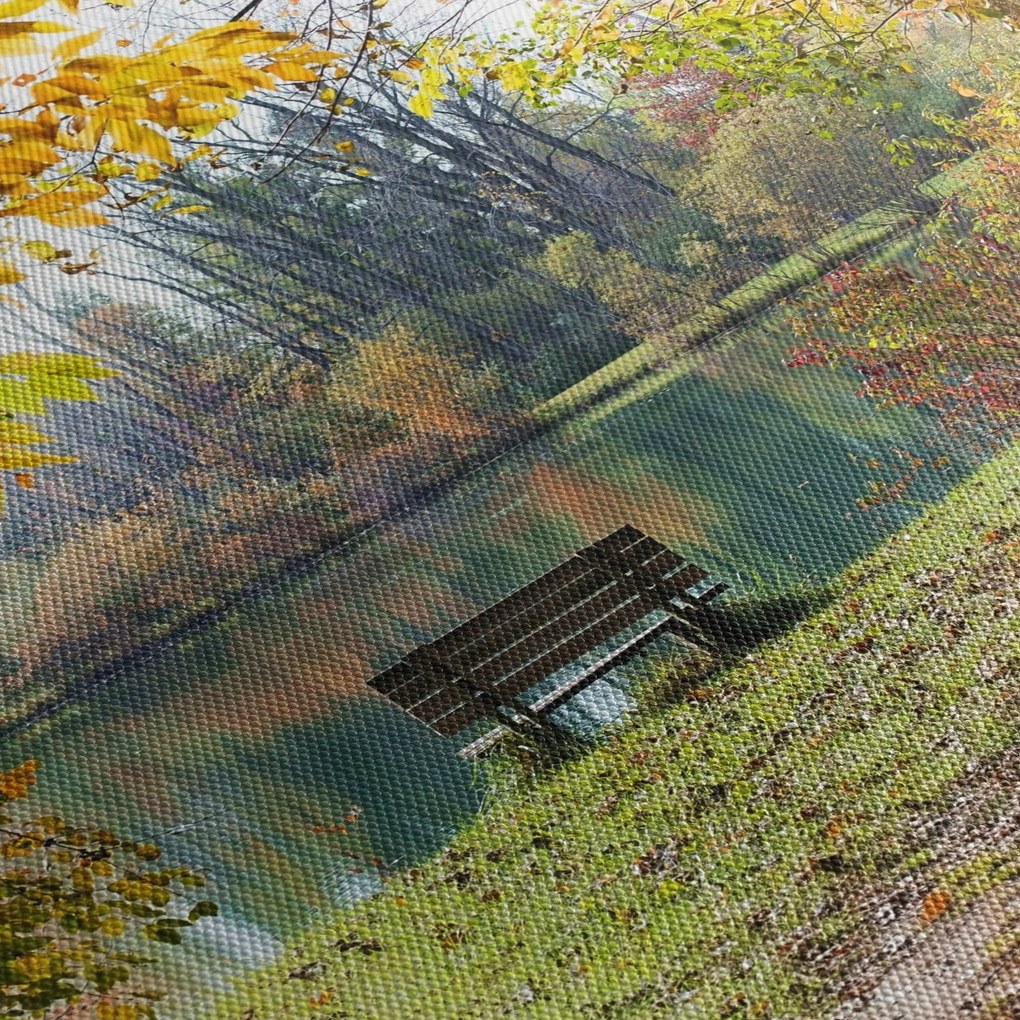 Obraz stawu (125x70 cm)