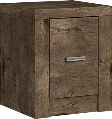 Szafka nocna jesion ciemny S8-B40