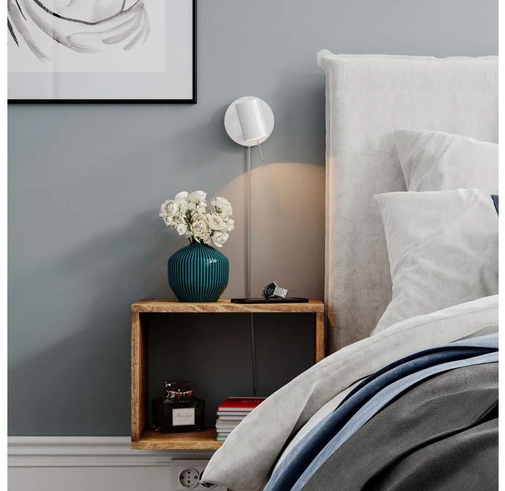 ByRydens 4300190-5002 - Kinkiet punktowy ściemnialny CORRECT 1xGU10/7W/230V biały