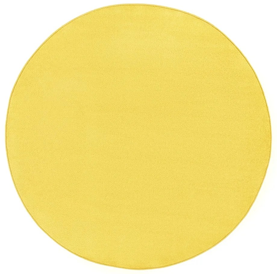 Żółty okrągły dywan ø 200 cm Fancy – Hanse Home