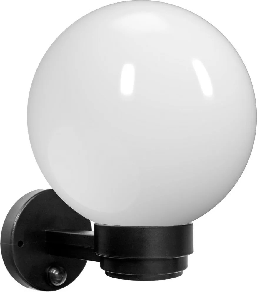 Brilagi - Zewnętrzny kinkiet z czujnikiem HARBOR 1xE27/40W/230V IP33 czarny/biały