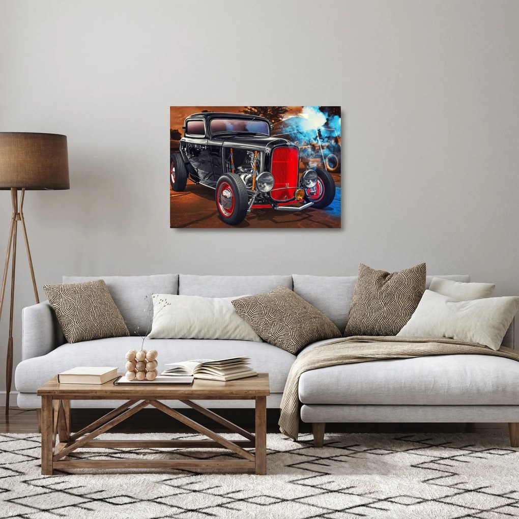Obraz na szkle - weteran (70x50 cm)
