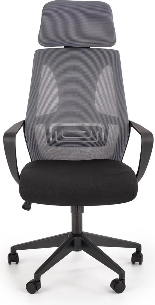 Obrotowe krzesło gabinetowe z zagłówkiem Valdez