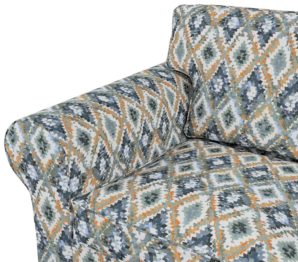 Pokrowiec na sofę Ektorp 2-osobową, rozkładaną, model do 2012