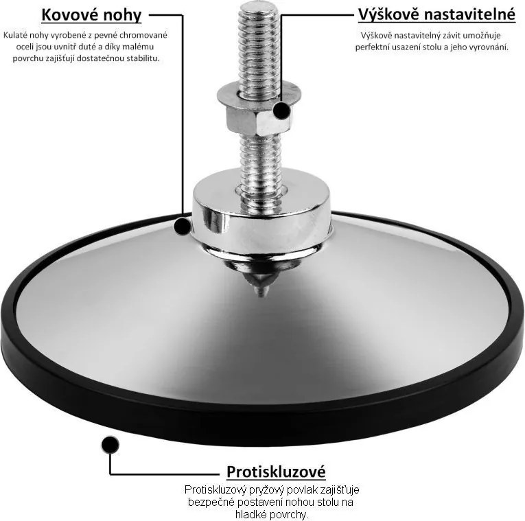 Stół piłkarski TUNIRO PRO 110 kg białe