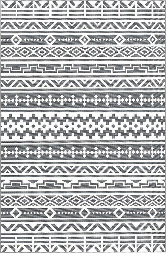 Outsunny Dywan zewnętrzny trwały i odporny na warunki atmosferyczne, dywan w stylu Boho do salonu, balkonu