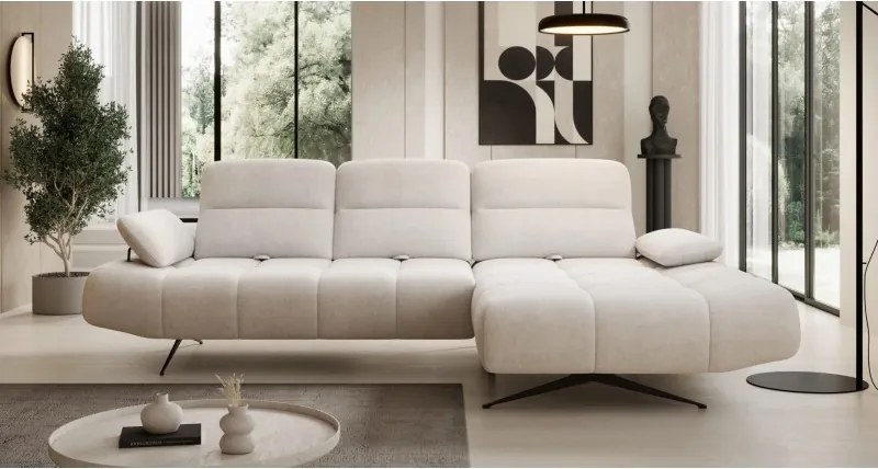 Narożnik FALCAO S układ L z funkcją RELAX WERSAL