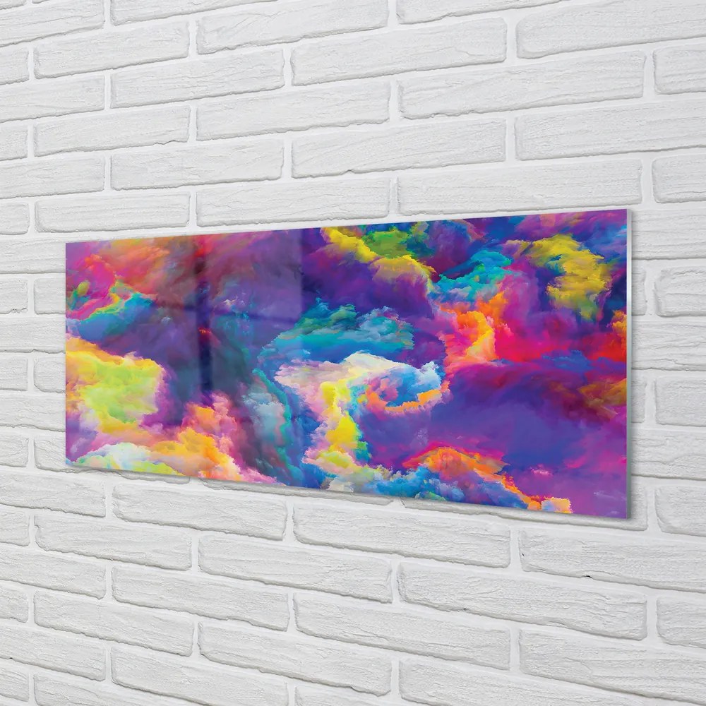 Panel Szklany Chaotyczna Harmonia Kształtów